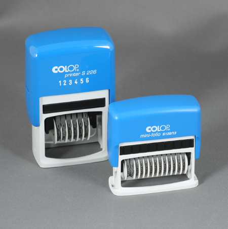 Colop printer selvfargende nummerstempler | SAM produkter AS