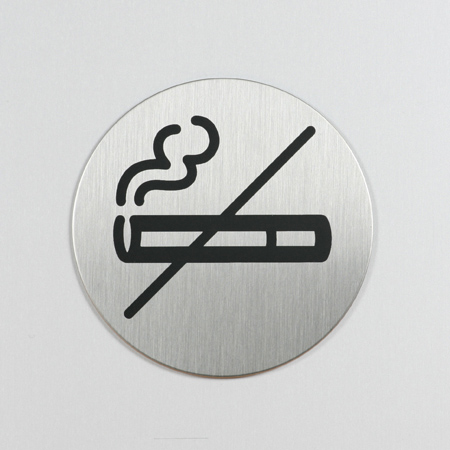 Røyking forbudt 83mmØ