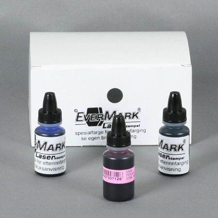 Stempelfarge for Evermark stempler | SAM produkter AS